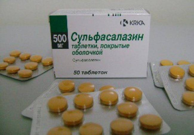 Сульфасалазин-ЕН Sulfasalazine-EN