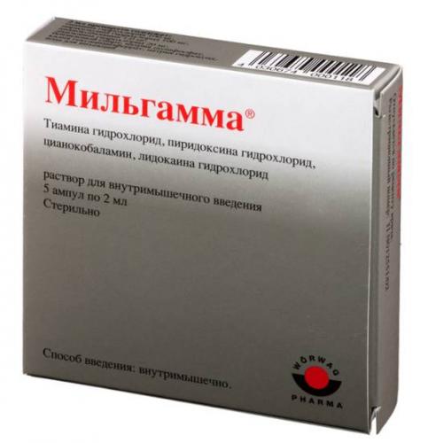 Состав препарата мильгамма композитум