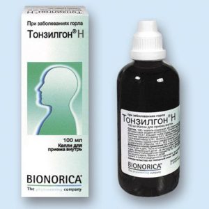 Тонзилгон н капли, сироп, таблетки, драже