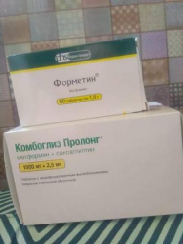 Препарат: комбоглиз пролонг в аптеках москвы
