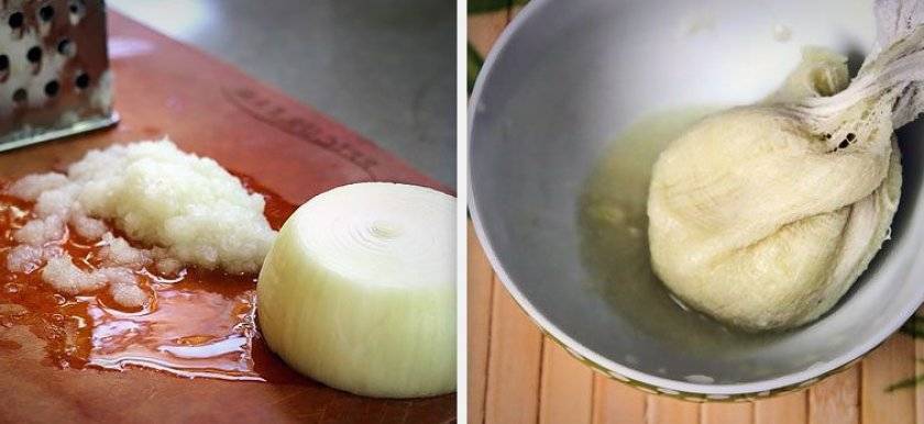 Луковый сок от насморка и кашля, рецепты
