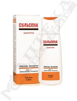 Паста сульсена и шампунь сульсена