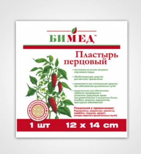 Куда и как клеить перцовый пластырь при простуде и кашле?