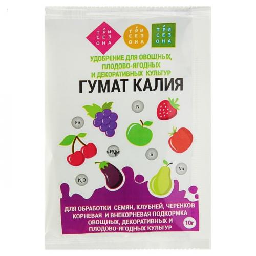 Жидкий гумат калия для обработки ягод