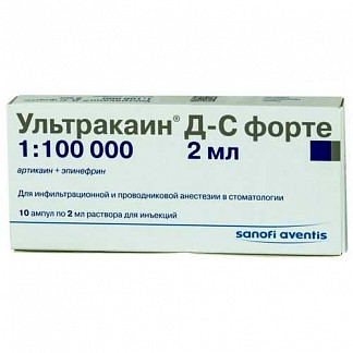 Ультракаин - инструкция, отзывы, состав