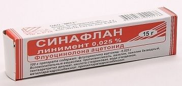 От чего помогает мазь синафлан? инструкция по применению, меры предосторожности