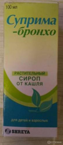 Отзывы о препарате суприма-бронхо