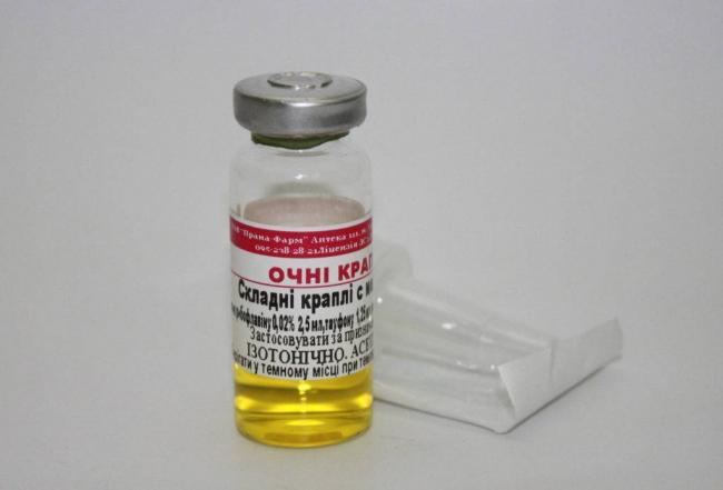 Рибофлавин капли для глаз
