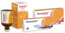 Препарат: тиолепта в аптеках москвы