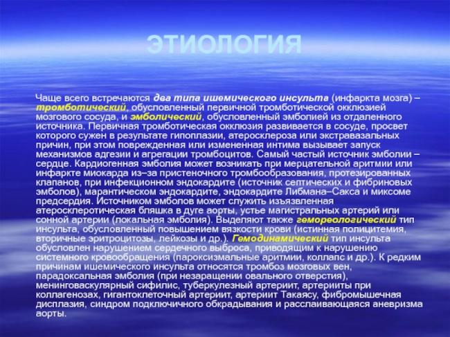 Окклюзия сосудов: лечение, симптомы и причины