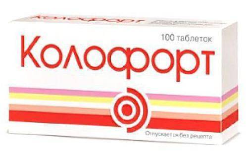 Колофорт таблетки - официальная инструкция по применению