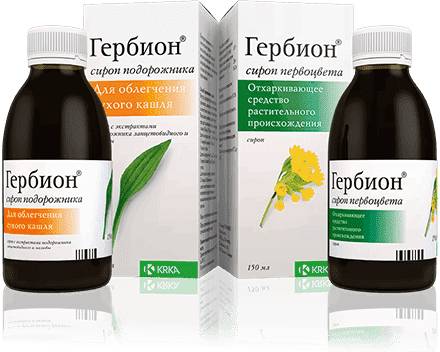 Гербион — инструкция, действие, отзывы