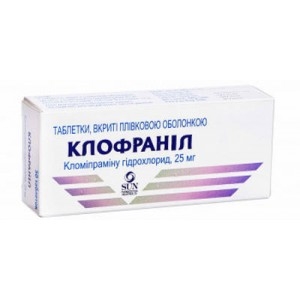Кломипрамин
(clomipramine)