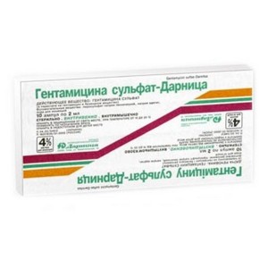 Гентамицин. гентамициновая мазь, капли и раствор для уколов - инструкция по препарату, применение, цена, формы выпуска, аналоги