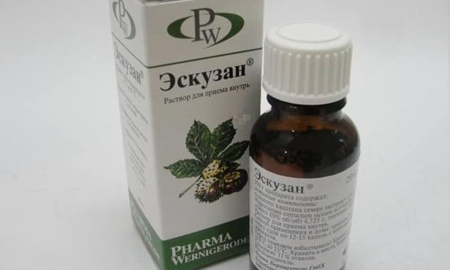Растительный препарат эскузан для лечения дискомфорта в ногах