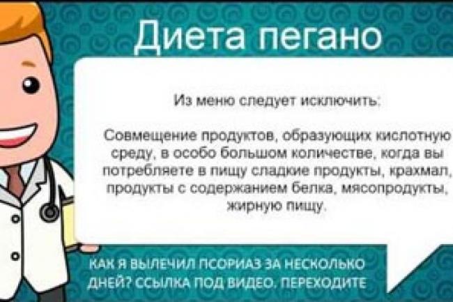 Диета пегано при псориазе — правила питания!