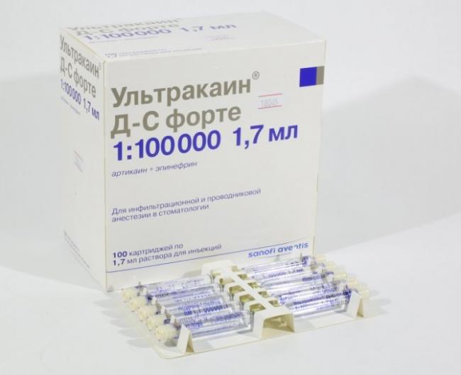 Ультракаин д-с – инструкция по применению, показания, дозы, аналоги