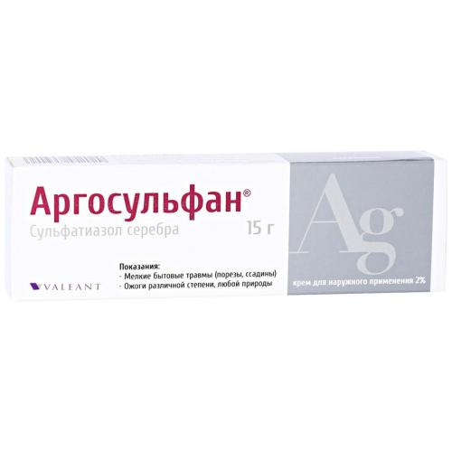 Аналоги крема аргосульфан