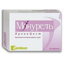 Таблетки монурель для лечения заболеваний почек и мочеполовой системы