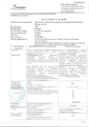 Мексидол инструкция по применению (таблетки 125 мг)