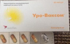 Уро-ваксом для лечения цистита