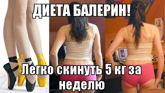 Диета балерин