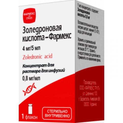 Золедроновая кислота - инструкция по применению