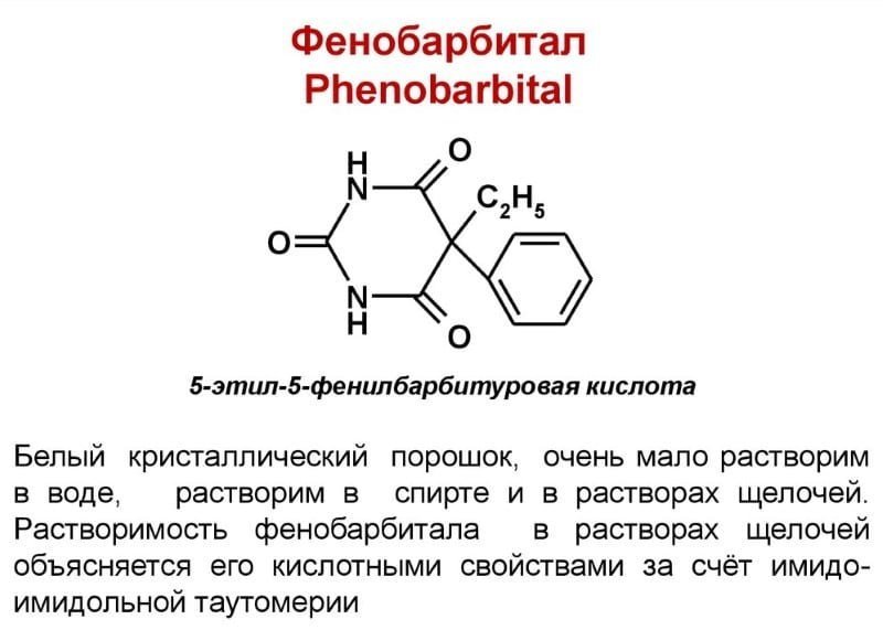 Аналог таблеток фенобарбитал