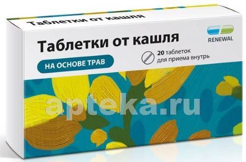 Сиропы и таблетки от кашля с кодеином
