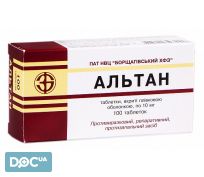 Альтановая мазь