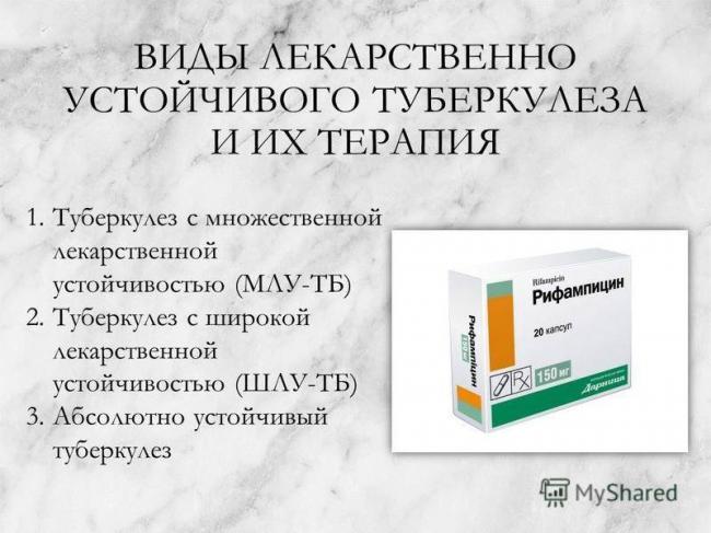 Туберкулез органов дыхания с широкой лекарственной устойчивостью у взрослых