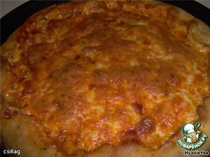 Тонкая пицца
