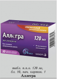 Телфаст 120 180 таблетки