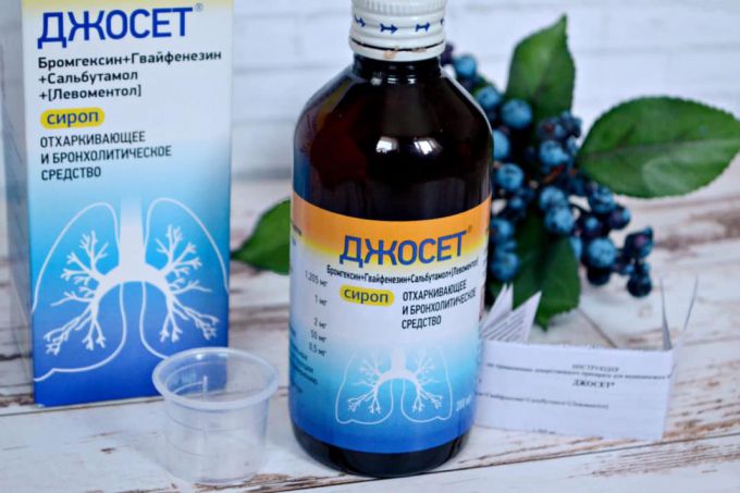 Сироп джосет – инструкция по применению