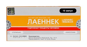 Японский препарат лаеннек: инструкция по применению
