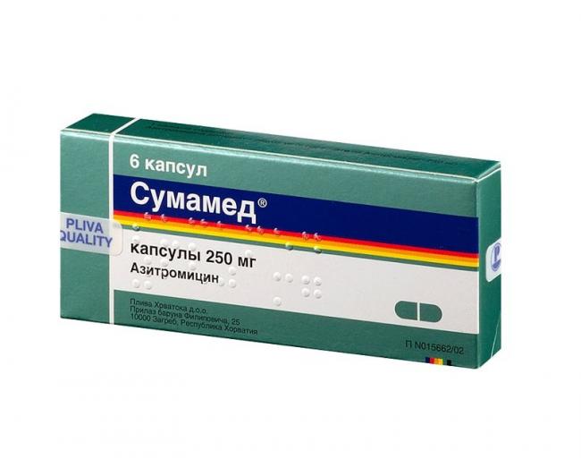 Лечение гайморита сумамедом