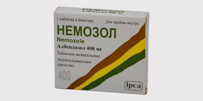 Суспензия «немозол» для детей: инструкция по применению