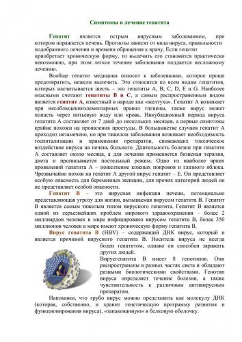 Вирусные гепатиты а и е