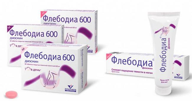 От чего помогает «флебодия 600». инструкция по применению