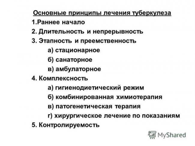 Лечение туберкулеза - современные препараты и народные средства