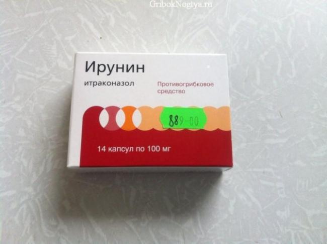 Как принимать ирунин при грибке ногтей