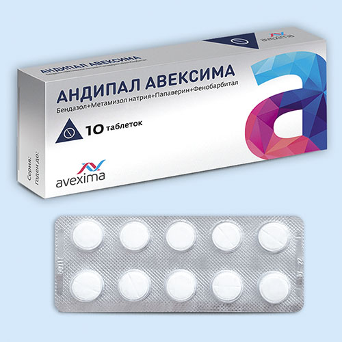 Таблетки андипал: от чего помогают, механизм действия, показания, противопоказания и побочные эффекты