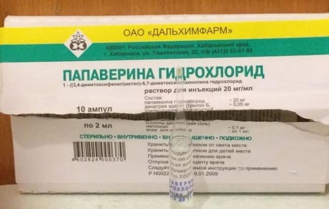 От чего помогает «папаверин». инструкция по применению