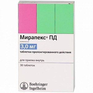 Инструкция по применению препарата мирапекс и отзывы о нем