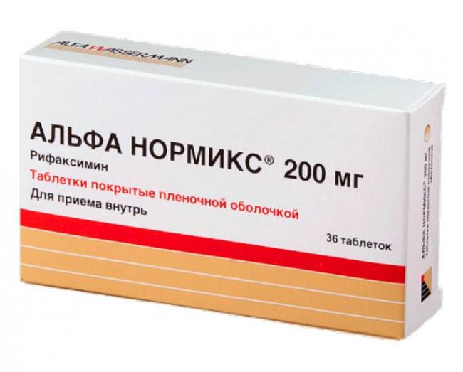 Рифаксимин: инструкция по применению