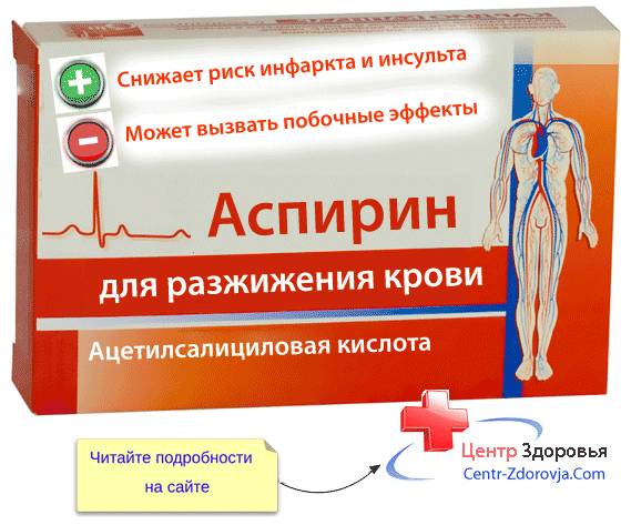 Эффективные препараты для разжижения крови
