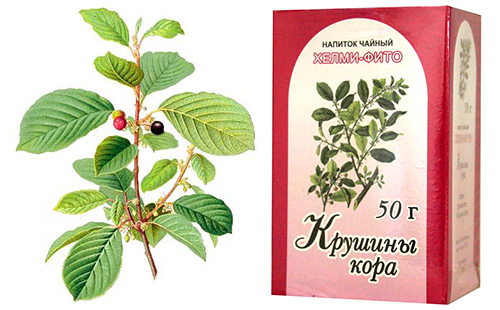 Кора крушины