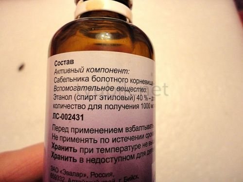 Настойка сабельника для суставов: эффективность, как применять и готовить