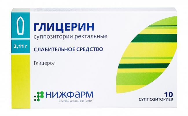 Свечи от запора