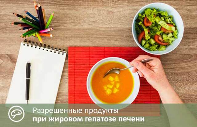 Диета при гепатозе печени - что можно и что нельзя есть при жировом гепатозе печени?